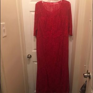 Brand new sexy laced gown 3X